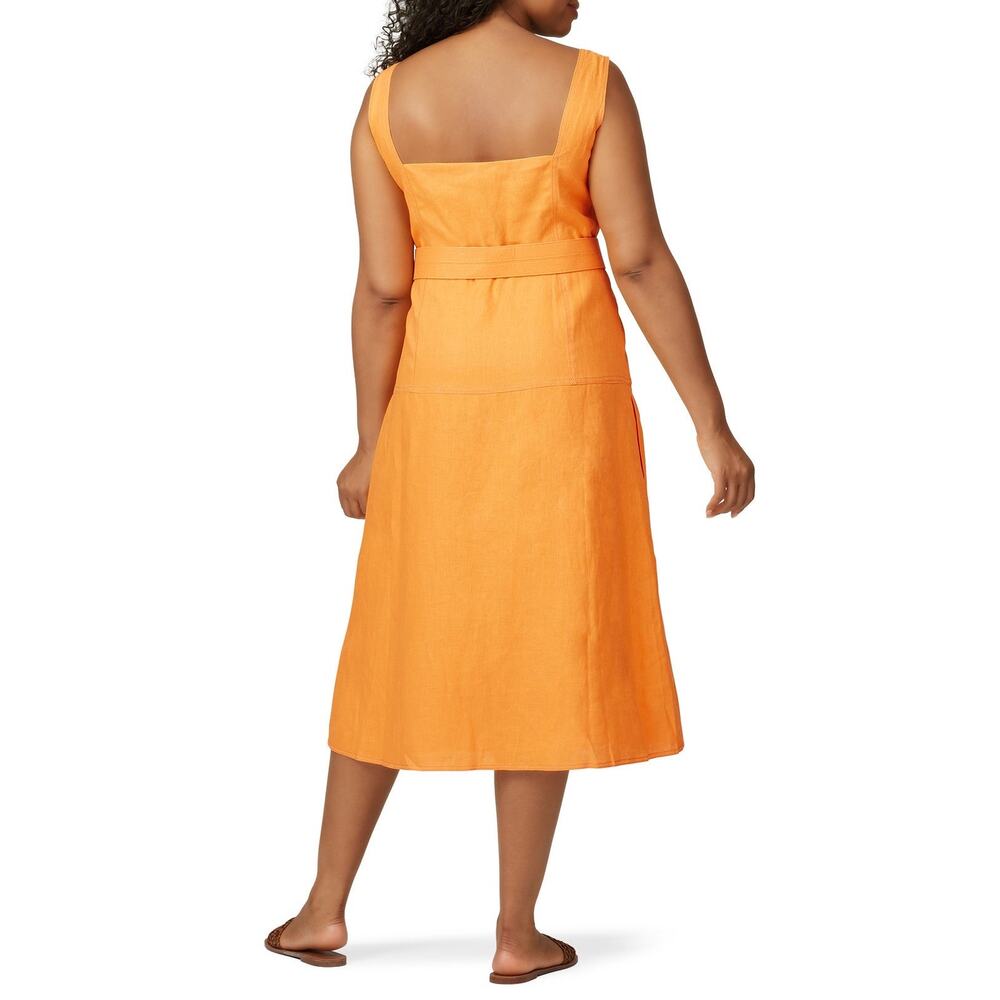 Nicholas Button Front Square Neck Sleeveless Pina… - image 3